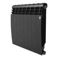 Радиатор Royal Thermo 500 х 8 секций BiLiner Noir Sable биметаллический секционный